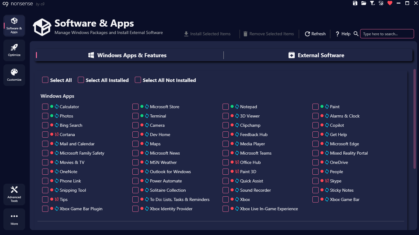 Configuration System